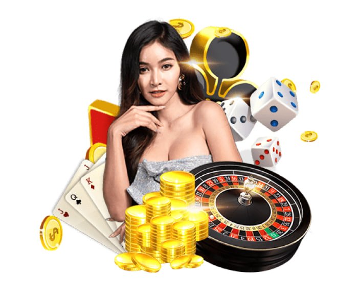 Dealer kasino live sedang membagikan kartu secara profesional dan interaktif